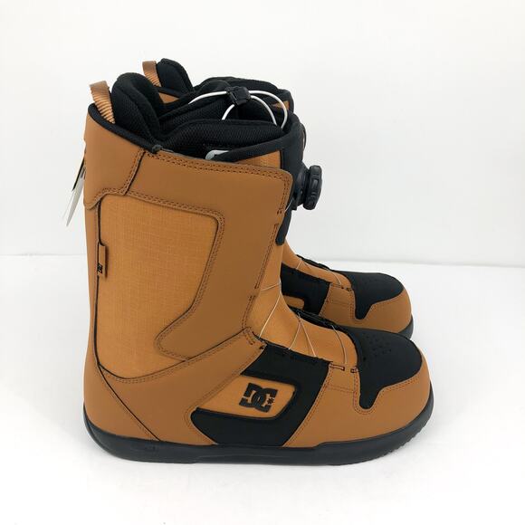 DC Men's Phase BOA Snowboard Boots Size 13 Wheat Tan Mid Calf NIB - Picture 2 of 13